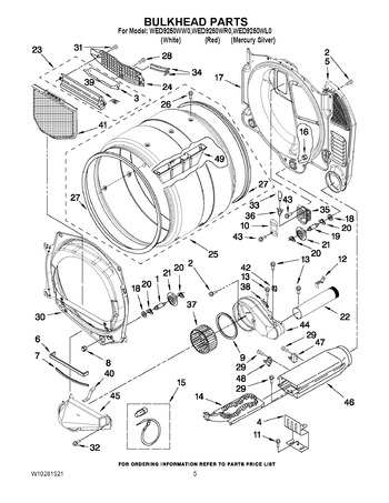 Diagram for WED9250WL0