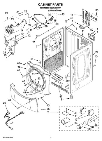 Diagram for WED9300VU0