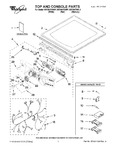Diagram for 01 - Top And Console Parts