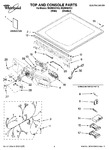 Diagram for 01 - Top And Console Parts