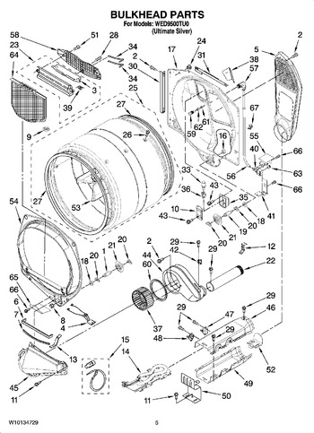 Diagram for WED9500TU0