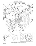 Diagram for 02 - Cabinet Parts