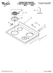 Diagram for 01 - Cooktop Parts