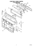 Diagram for 02 - Control Panel Parts