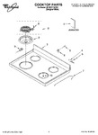 Diagram for 01 - Cooktop Parts