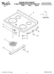 Diagram for 01 - Cooktop Parts