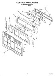 Diagram for 02 - Control Panel Parts