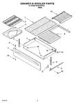 Diagram for 04 - Drawer & Broiler Parts