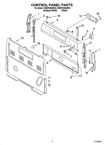 Diagram for WERP3000PB4