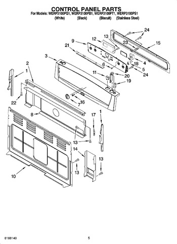 Diagram for WERP3100PB1