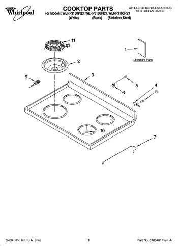 Diagram for WERP3100PQ3