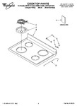 Diagram for 01 - Cooktop Parts