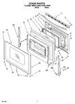 Diagram for 05 - Door Parts, Miscellaneous Parts