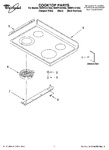 Diagram for 01 - Cooktop Parts