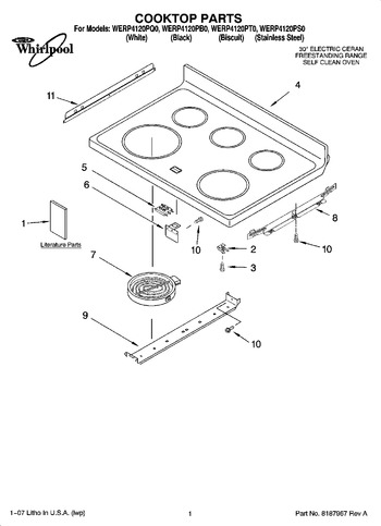 Diagram for WERP4120PB0