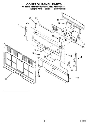 Diagram for WERP4120SB0