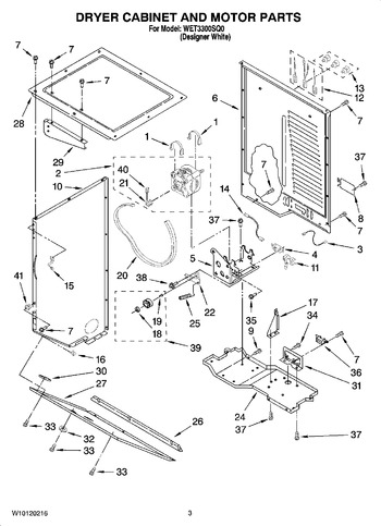 Diagram for WET3300SQ0