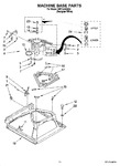 Diagram for 09 - Machine Base Parts