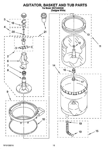 Diagram for WET3300SQ0