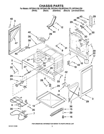 Diagram for WFE364LVQ0