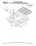 Diagram for 01 - Cooktop Parts