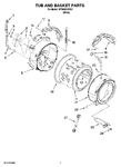 Diagram for 05 - Tub And Basket Parts