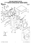 Diagram for 01 - Top And Cabinet Parts