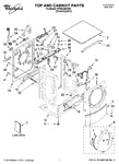 Diagram for 01 - Top And Cabinet Parts