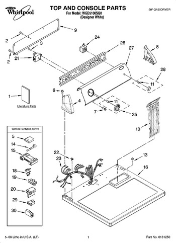 Diagram for WGD5100SQ0