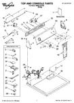 Diagram for 01 - Top And Console Parts