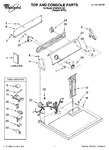 Diagram for 01 - Top And Console Parts