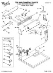 Diagram for 01 - Top And Console Parts