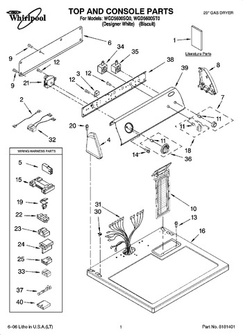 Diagram for WGD5600ST0