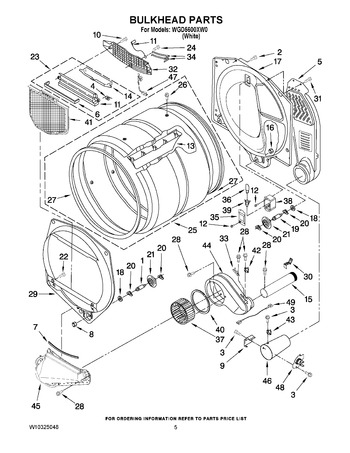 Diagram for WGD5600XW0