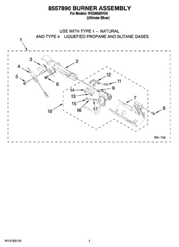 Diagram for WGD6600VU0