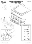 Diagram for 01 - Top And Console Parts