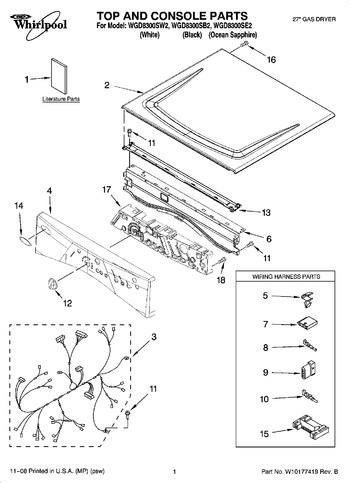 Diagram for WGD8300SB2