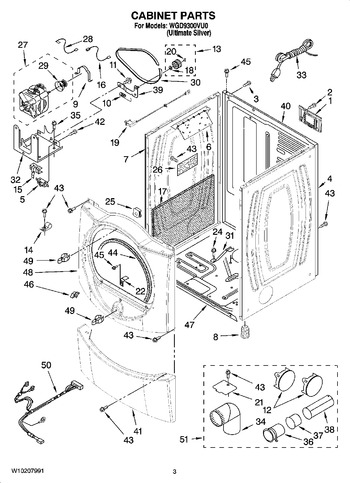 Diagram for WGD9300VU0