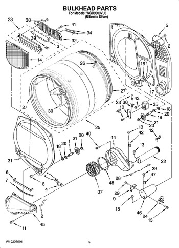 Diagram for WGD9300VU0