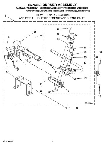 Diagram for WGD9400SB1