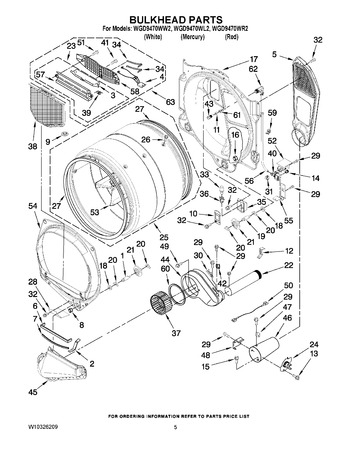 Diagram for WGD9470WR2