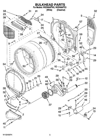 Diagram for WGD9500TW2