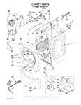 Diagram for 02 - Cabinet Parts