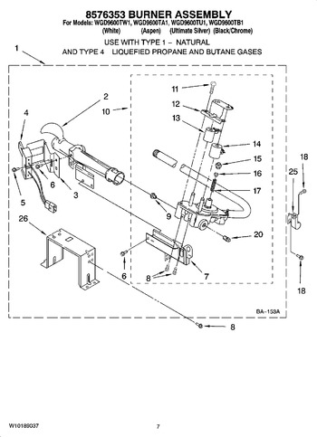 Diagram for WGD9600TB1