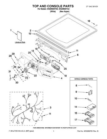 Diagram for WGD9600TW2