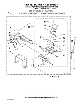 Diagram for WGD9750WW0