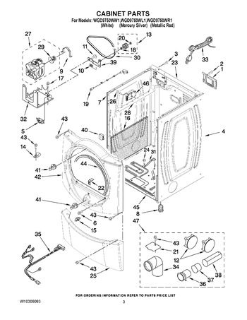 Diagram for WGD9750WR1