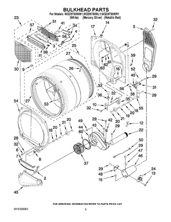 Diagram for WGD9750WR1