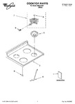 Diagram for 01 - Cooktop Parts