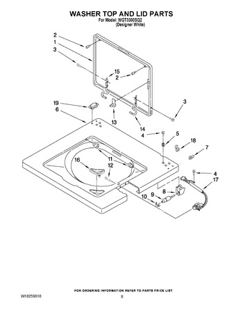 Diagram for WGT3300SQ2